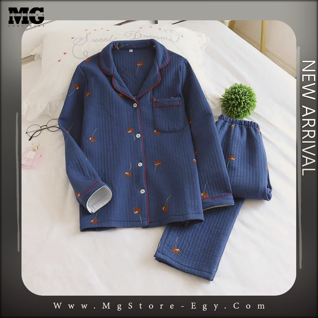 بيجامه كحلي كريز