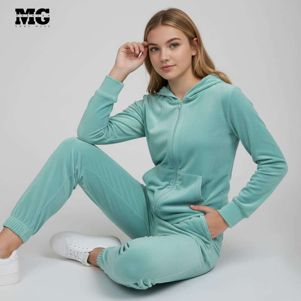 بيجامة شتوي منت جرين بناتي