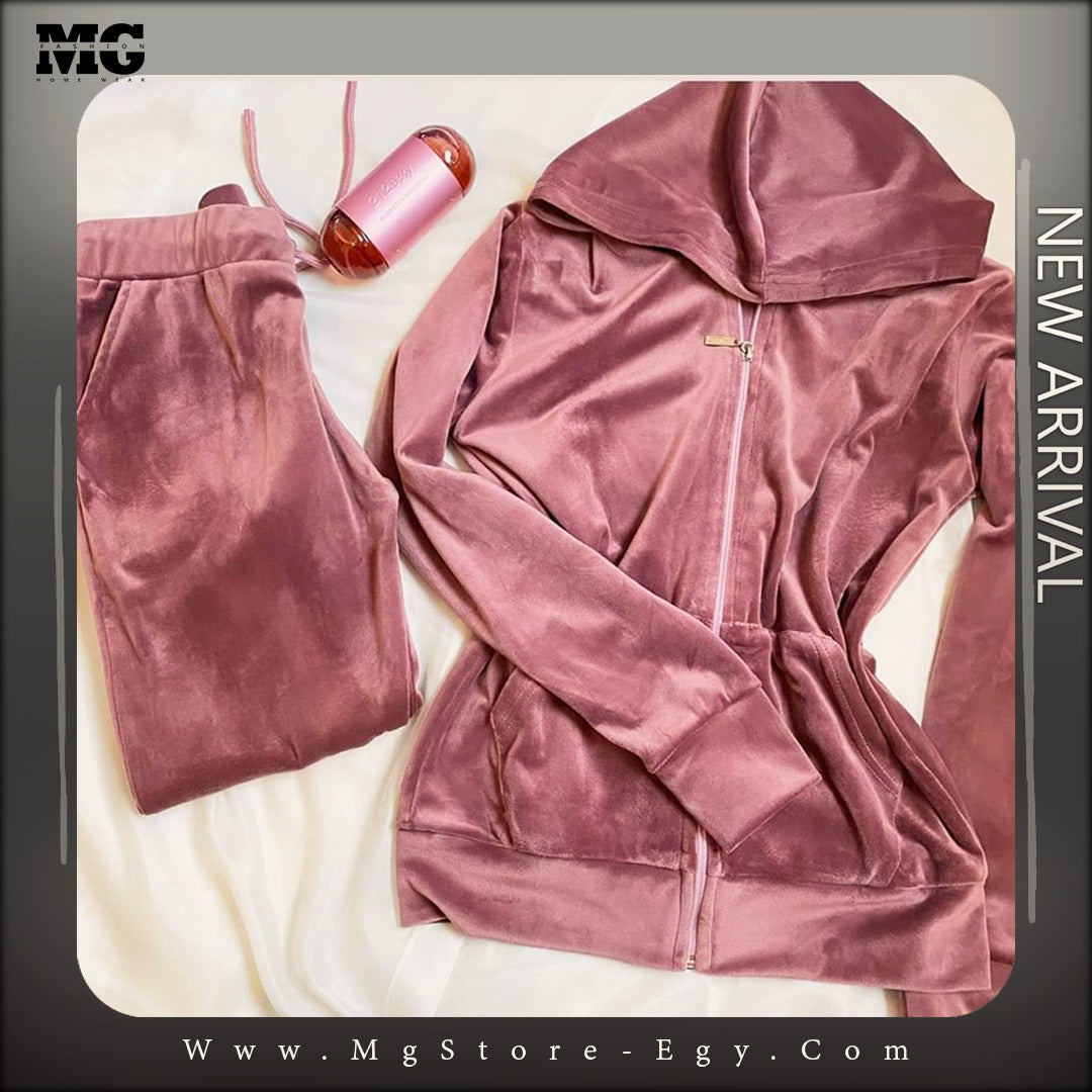 بيجامة شتوي كشمير بناتي