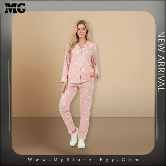 بيجامه شتوي قلوب كشمير