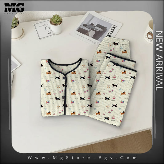 بيجامه شتوي دوجز