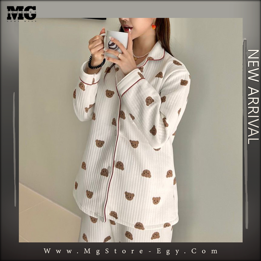 بيجامه شتوي دبدوب